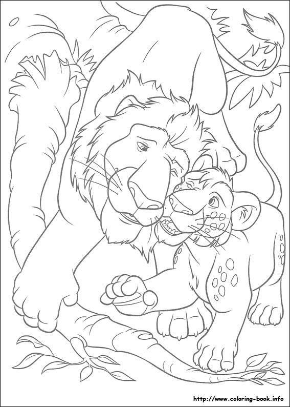 The Wild coloring picture